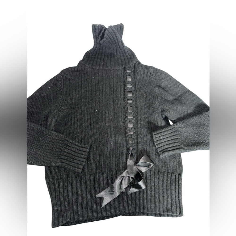 Liz Claiborne Black Knit Sweater
